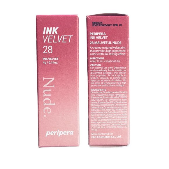 COPY - Peripera Ink Velvet Mauveful Nude #28 - Picture 3 of 3